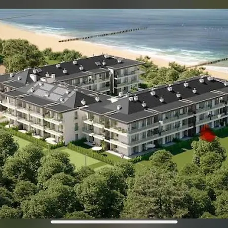 123 Ogrodzony Ogródek Przy Plaży * Niechorze