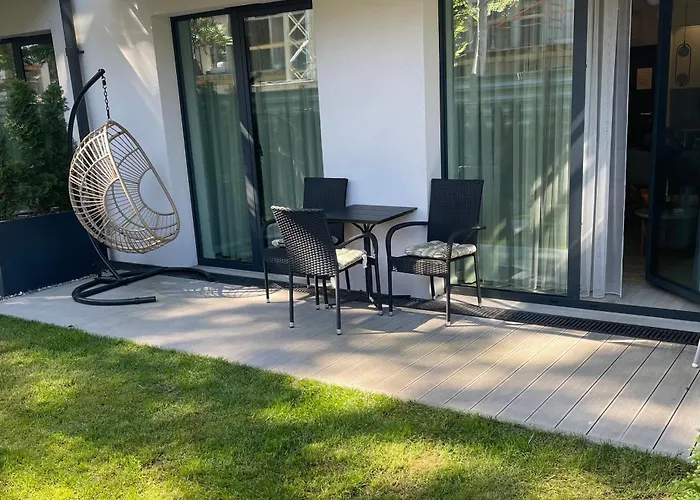 123 Ogrodzony Ogrodek Przy Plazy 아파트 *